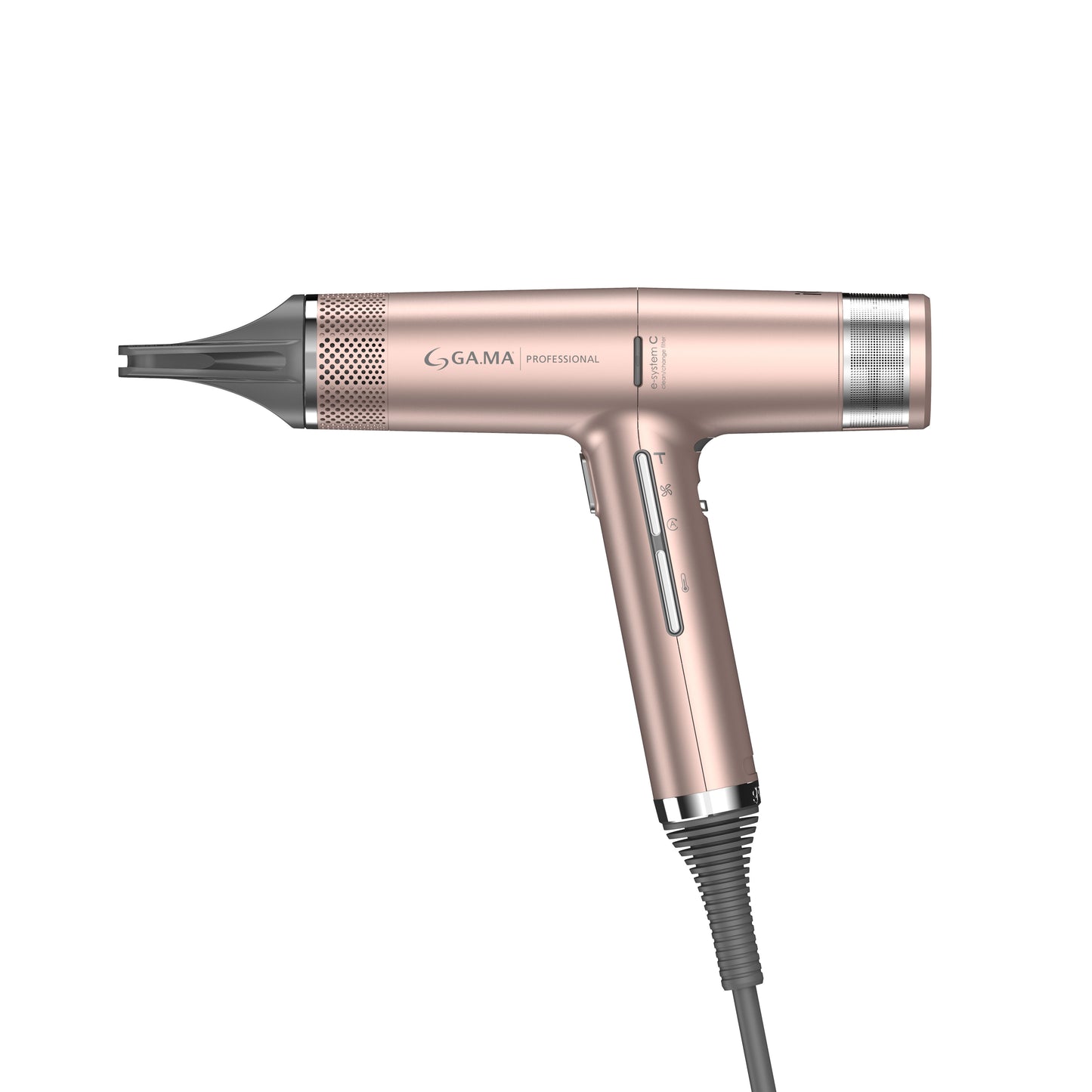 GA.MA IQ3 Hairdryer - Pink Rose Gold